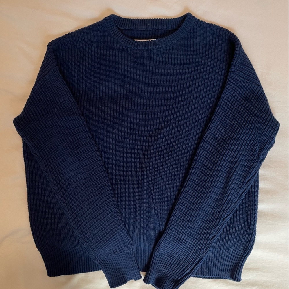 Province of Canada Cotton Blue Sweater